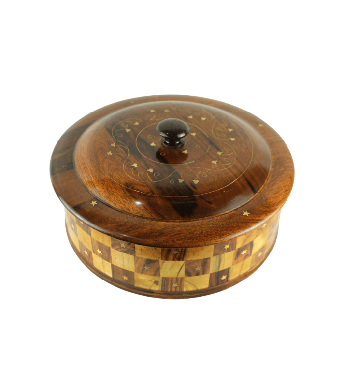 Woodora Decor Wooden Hot Pot Star Design