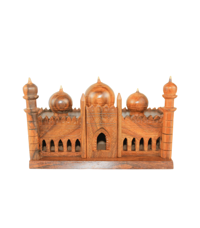 Woodora Decor Wooden Badshahi Mosque Decoration Piece