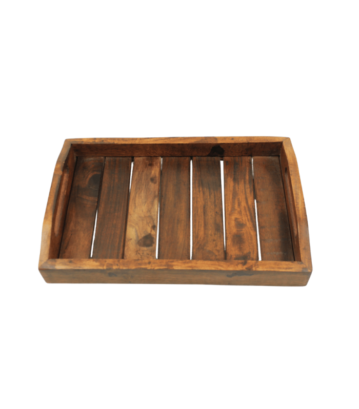 Woodora Decor Wooden Strip Tray