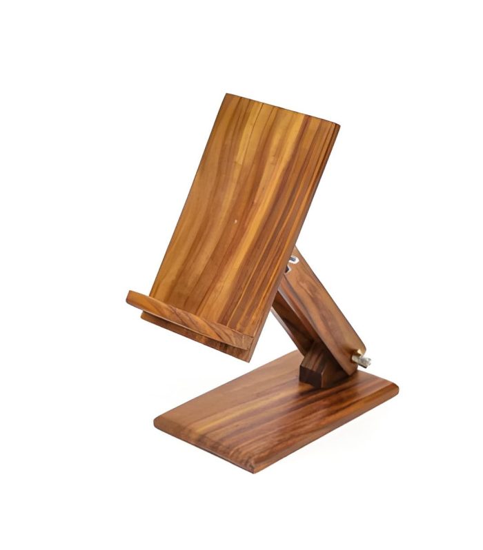 Woodora Decor Wooden Mobile Stand